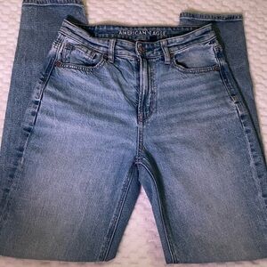 American Eagle Outfitters Light Blue Straight Jeans
